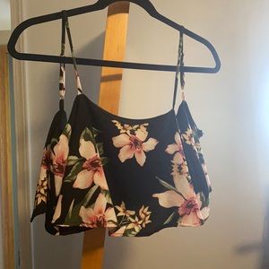 Floral Crop Top